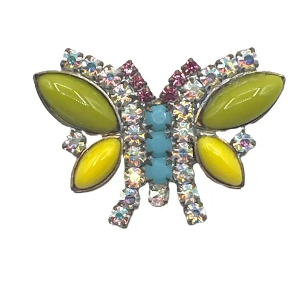 Vintage 1930's Butterfly-1 1/2 " x 1"