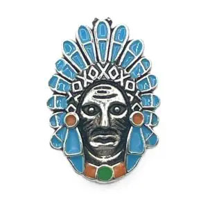 Vintage Indian-1/2" x 1"