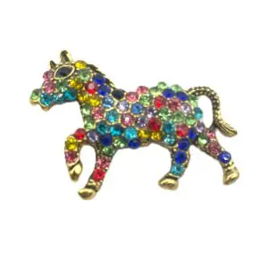 Vintage Horse- 1 3/8" x 1"
