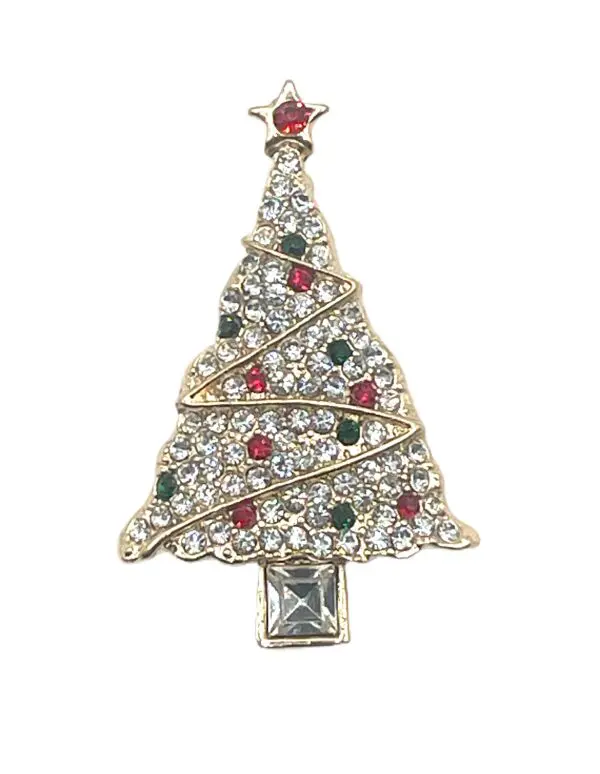 Christmas Tree-1 1/4" x 2"