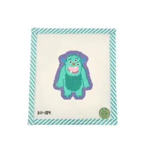 Big Green Guy Monster - 3 3/4" x 4 1/2"-18 Mesh