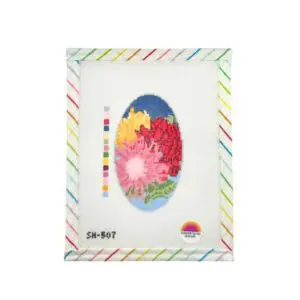 Dahlia Oval - 3" x 5" oval -18 Mesh