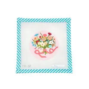 Summer Bouquet - 4" x 4" -18 Mesh