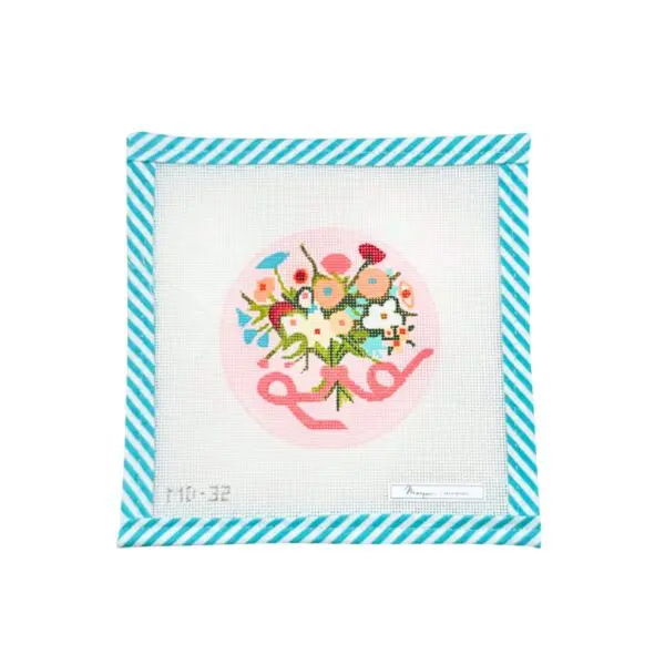 Summer Bouquet - 4" x 4" -18 Mesh