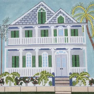 Key West House-15" x 14"-13 Mesh