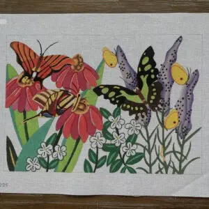 Three Butterflies-20" x 14"