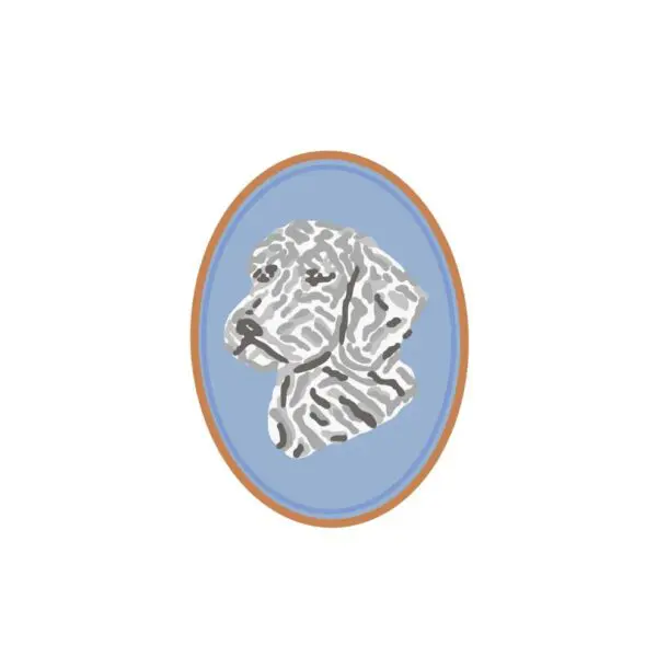 Doodle Cameo Sticker-2" x 3"