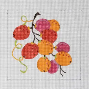 Kumquats-7" Square-13 Mesh