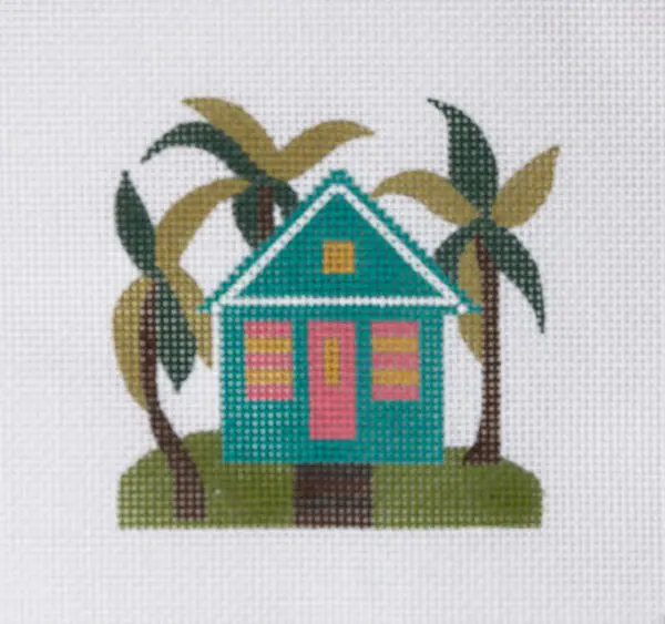 Teal House Mini-4" Square-13 Mesh