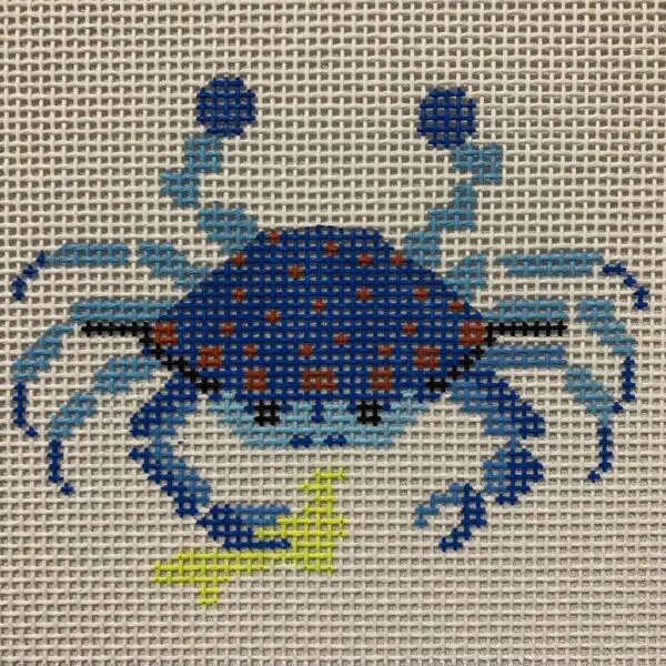 Blue Crab-7" Square-13 Mesh