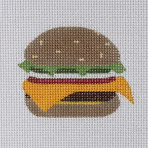 Cheeseburger Mini-3 1/2” x 3”-13 Mesh