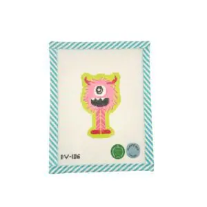 Puff Ball Monster - 2 7/8" x 4 1/2"-18 Mesh