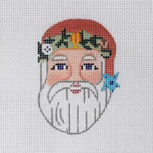Seaside Santa Mini-3" x 4" -13 Mesh