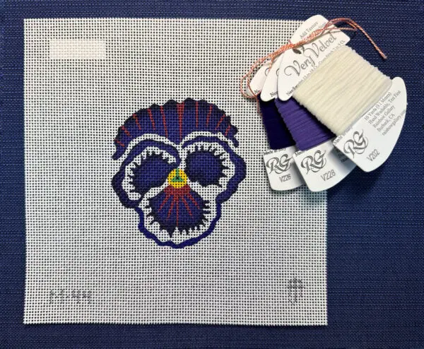 Dark Purple Violet Mini-4" Square-13 Mesh