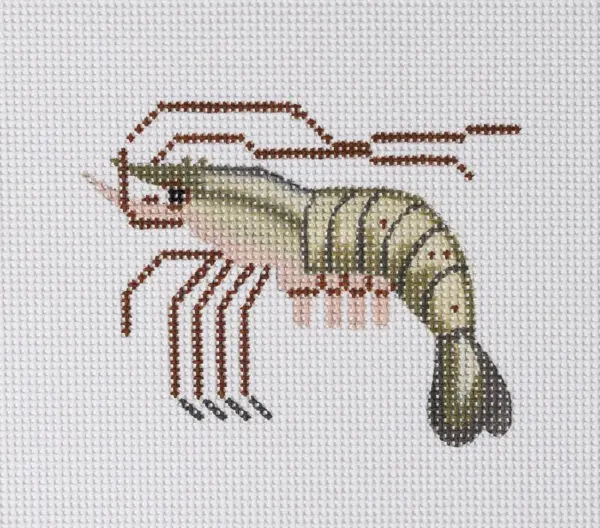 Shrimp Mini-4 1/4" x 3 1/2"-13 Mesh