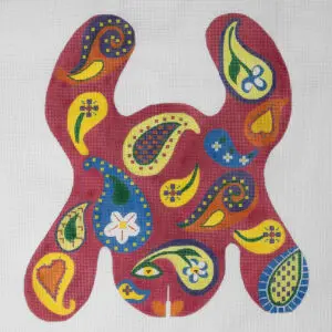 Paisley Frog-13" x 14"-12 Mesh