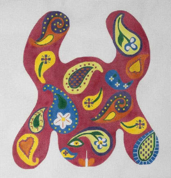 Paisley Frog-13" x 14"-12 Mesh