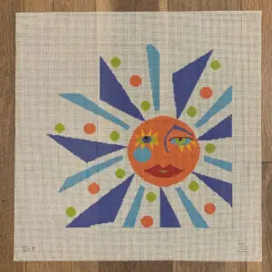 Summer Sun-15 1/2" Square-12 Mesh