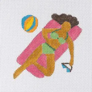 Beach Babe Mini-4" Square-13 Mesh