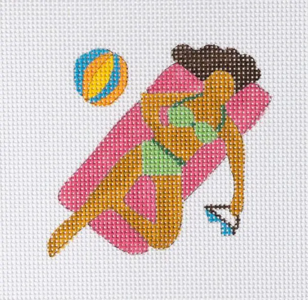 Beach Babe Mini-4" Square-13 Mesh