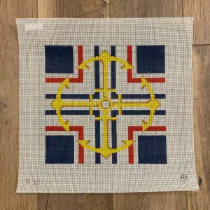 Nautical Anchors-10" Sqaure-13 Mesh