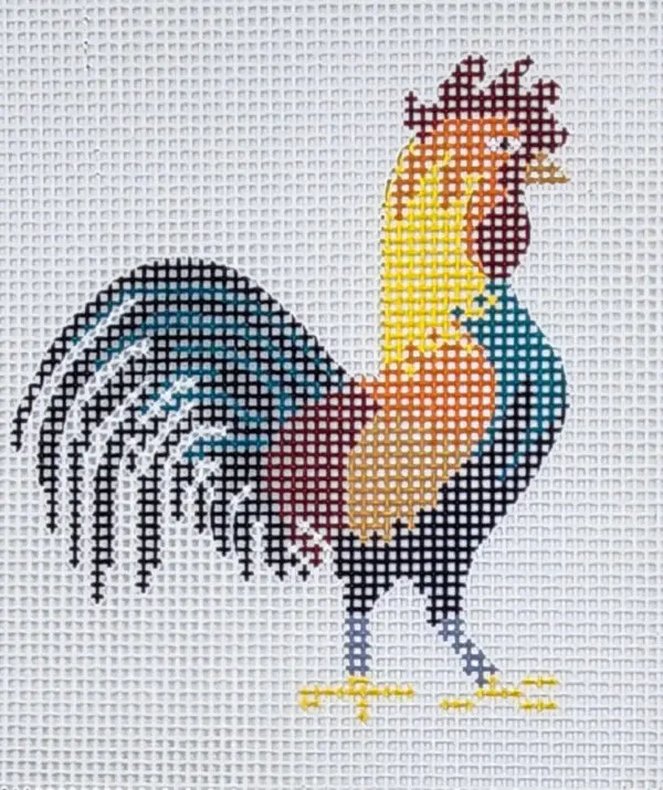 Key West Rooster-7" Square-10 Mesh