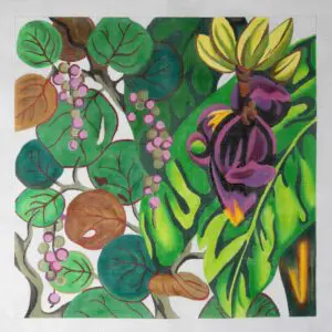 Banana Leaf-22" x 22"-13 Mesh