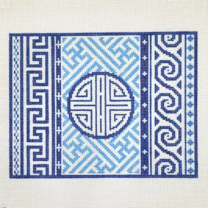 Indigo Clutch-9" x 7"-13 Mesh