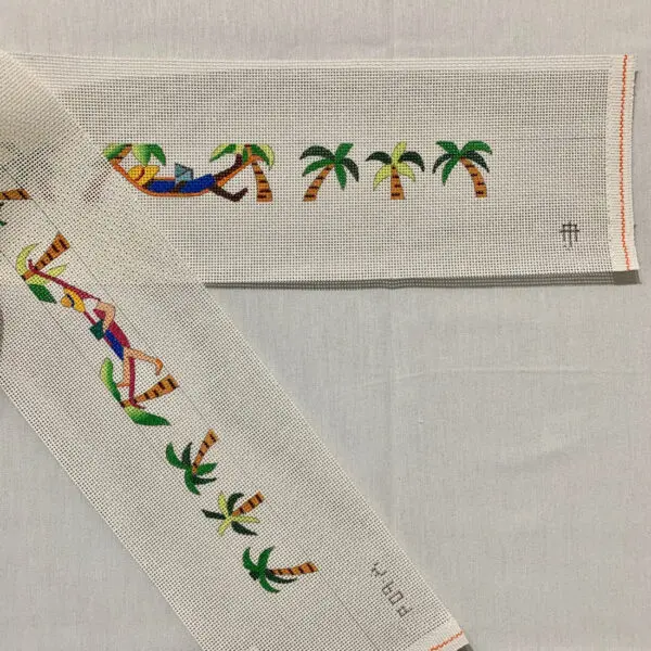 Tom in a Hammock-19" x 6"-13 Mesh