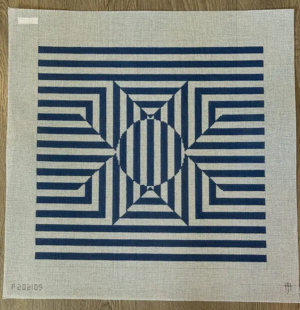X and O Square Pillow-17" Square-12 Mesh