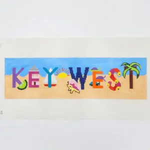 Key West Beach-5" x 17"-13 Mesh
