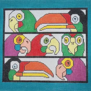 Island Gossip Pillow-12" x 11"-13 Mesh