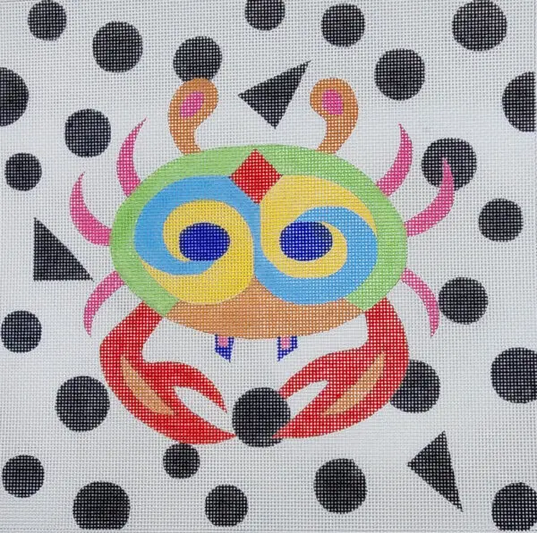 Crab Dots-14" Square-13 Mesh
