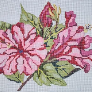 Hibiscus Bloom-18" x 13"-13 Mesh