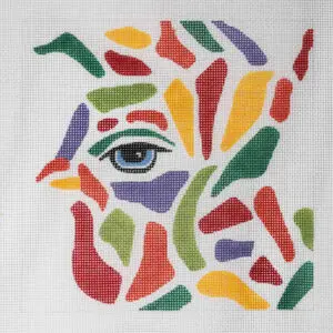 Mosaic Chicken-11" x 10 1/2"-13 Mesh