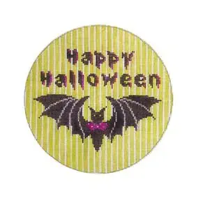 Batty Greeting-5 3/4" Round- 18 mesh