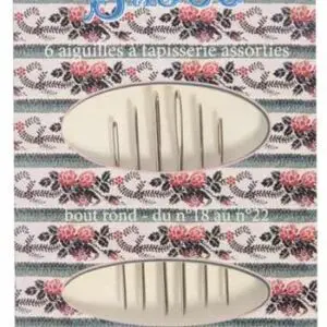 Tapestry needles- Sajou Green Ribbon Booklet