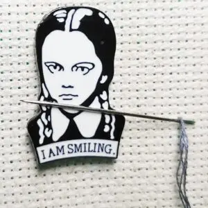 I am smiling- 3/4" X 1 1/4"
