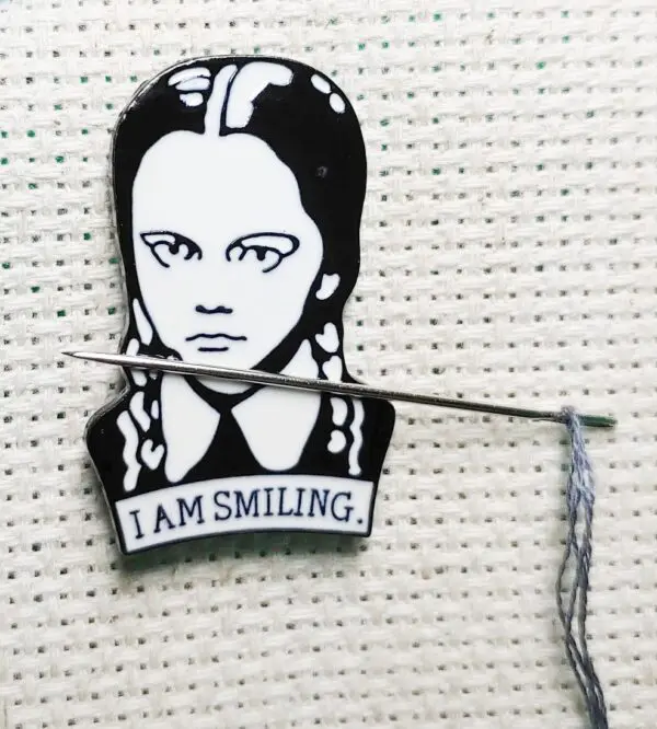 I am smiling- 3/4" X 1 1/4"