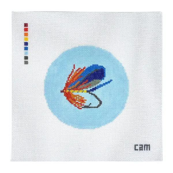 Fishing Fly 4" round- 18 Mesh