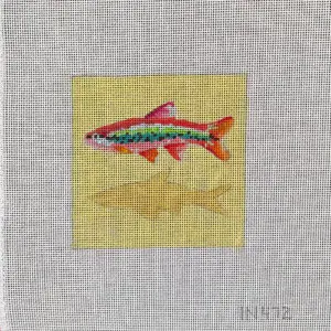 IN472-Fish Coaster-4" x 4" - 18M