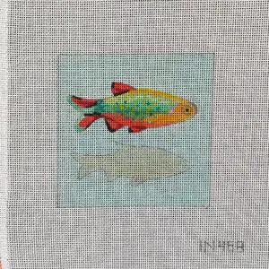 IN478-Fish Coaster-4" x 4" - 18M