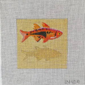 IN479-Fish Coaster-4" x 4" - 18M