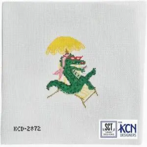 La Dolce Vita - Riviera Crocodile 3.5" x 4.5" 18 Mesh