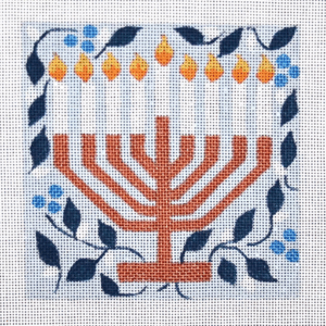 Menorah 5" Square- 18 Mesh