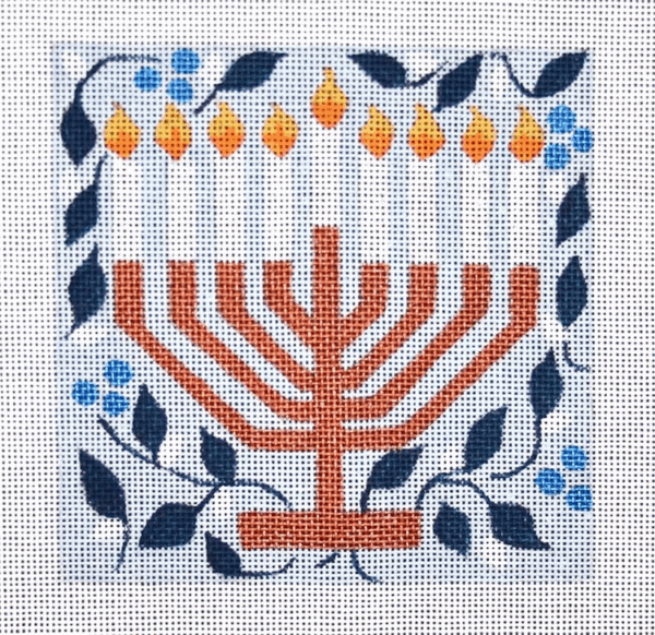 Menorah 5" Square- 18 Mesh
