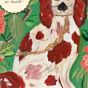 Staffordshire Thank You Greeting Card