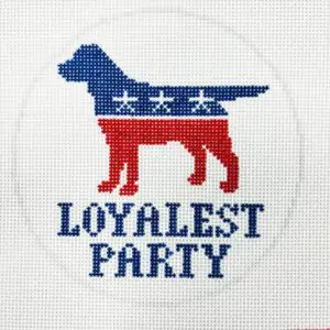Loyalist Party- 4 1/2" Round - 18 mesh