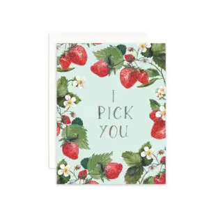 I Pick You Greeting Card: Single Card