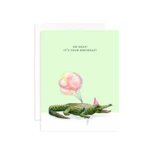 Oh Snap! It's Your Birthday Greeting Card: Single Card